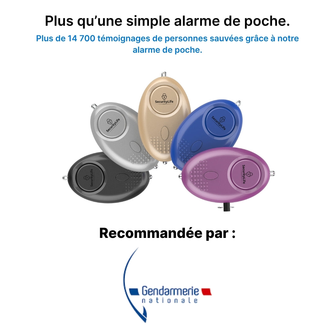 Alarme de poche anti-agression