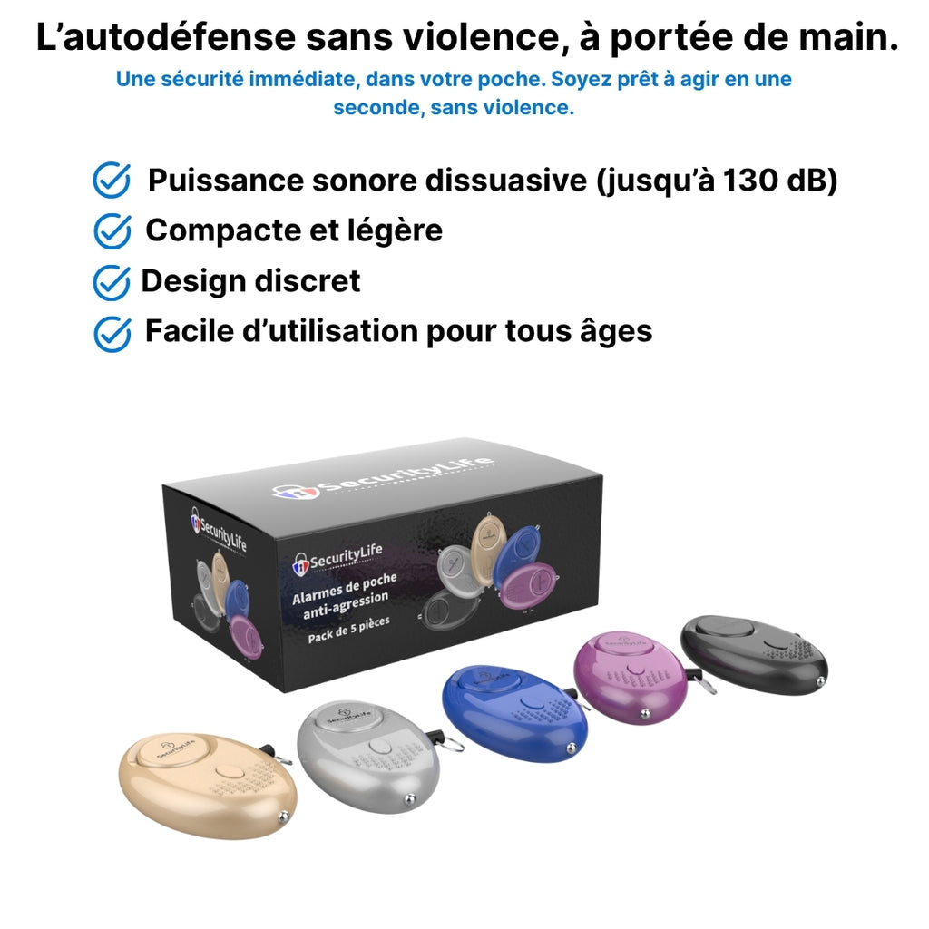 Alarme de poche anti-agression